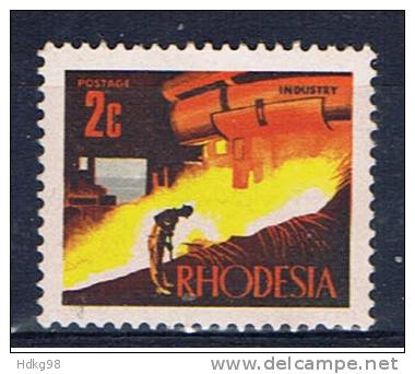 Rhodesien 1970 Mi 89** Eisengewinnung - Rhodesia (1964-1980)