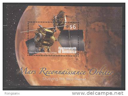 2006 DOMINICA - VIKING/MARS SHEET+MS - South America