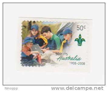 Australia-2008 Centenary Of Scouting $ 0.50 Self Sdhesive MNH - Other & Unclassified