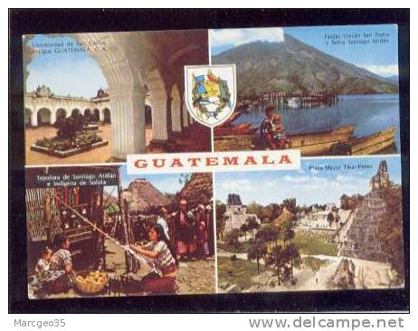 25433 Guatemala 4 Vues édit.la Lectura N° 420.081   Animée   Belle Cpsm - Guatemala