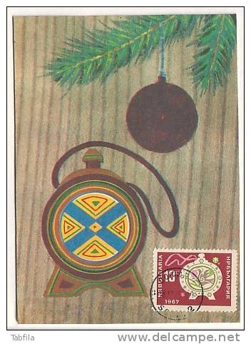 BULGARIE - 1967 - Nouvel An - MC - New Year