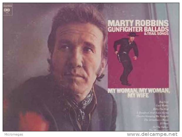 Marty Robbins : Gunfighter Ballads - Country Et Folk