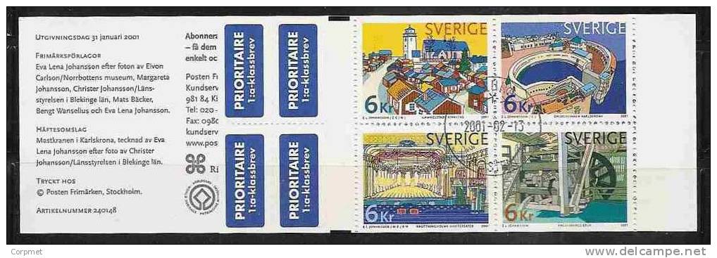SWEDEN - BOOKLET - CARNET - Yvert # C2197 - Complete - VF USED - 1981-..
