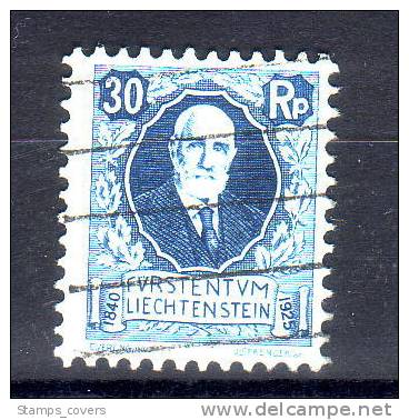LIECHTENSTEIN USED MICHEL 77 €9.00 - Used Stamps