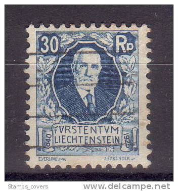 LIECHTENSTEIN USED MICHEL 77 €9.00 - Used Stamps