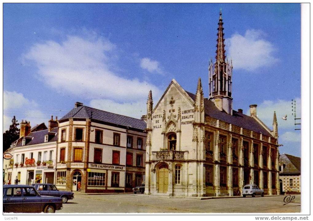 BRETEUIL SUR ITON -  N° 1512 -   L´Hôtel De Ville - Breteuil