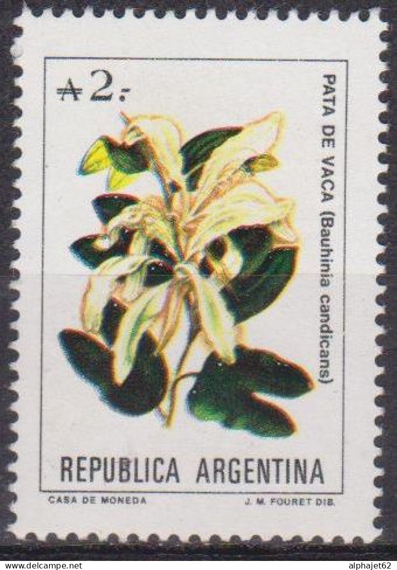 Fleurs - ARGENTINE - Flore - Thé, Patte De Vache - N° 1649 ** - 1988 - Ungebraucht