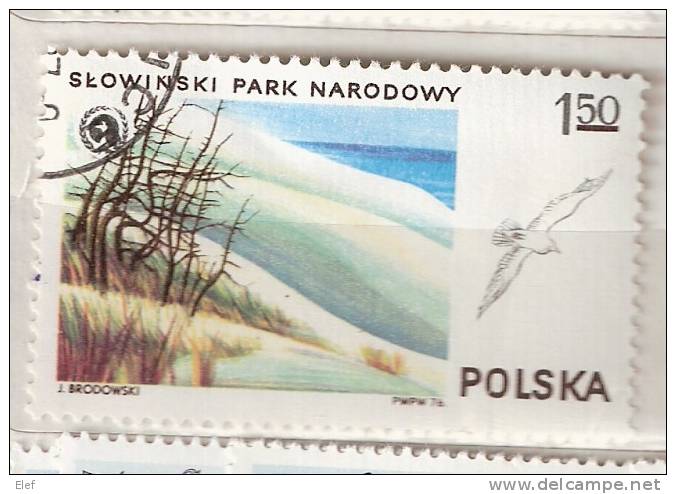 POLSKA / Pologne, 1976 ,Wolinski Park Narodowy : AIGLE , 1, 50 Zlo.  ;TB - Möwen