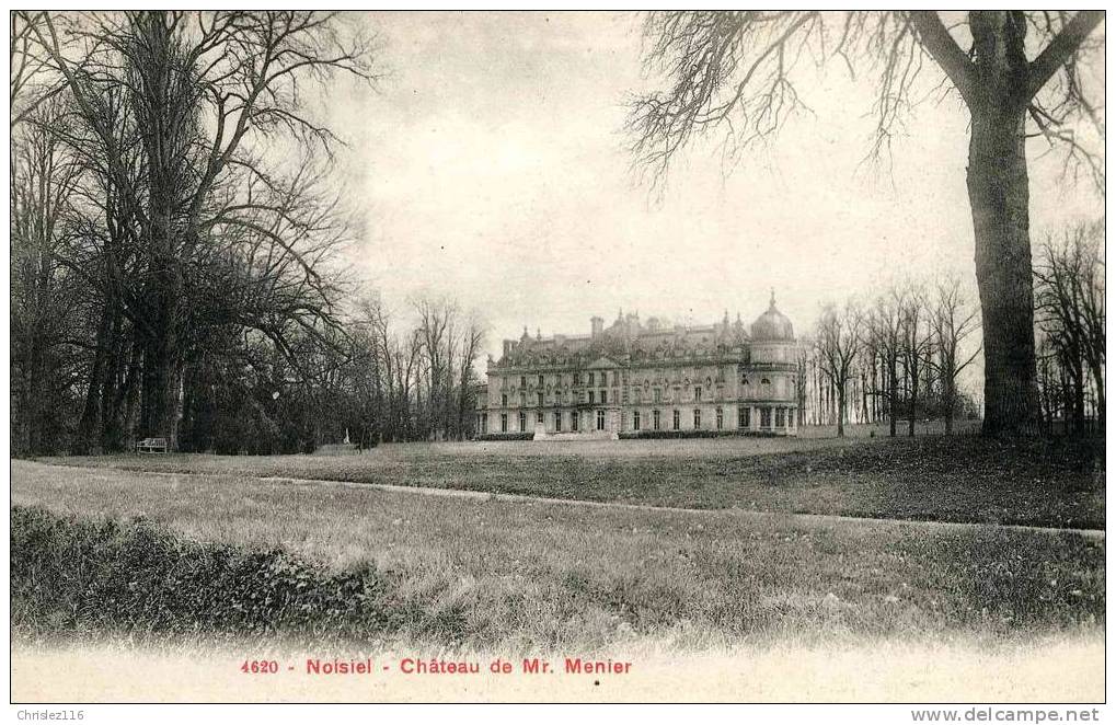 77 NOISIEL Château De Mr Menier - Noisiel