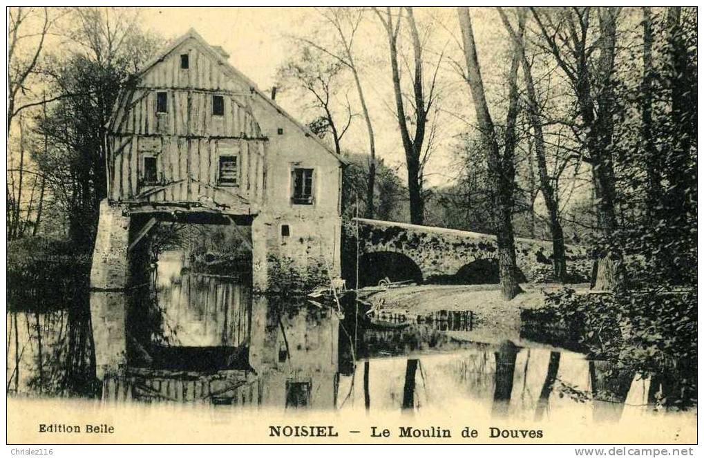 77 NOISIEL Le Moulin De Douves  Beau Plan - Noisiel