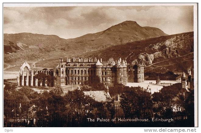 EDINBURGH  THE PALACE OF HOLYROODHOUSE - Midlothian/ Edinburgh
