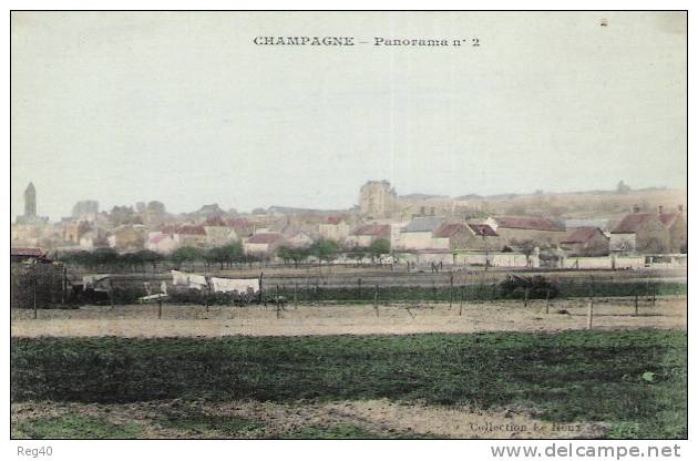 D95 - CHAMPAGNE  - Panorama N° 2 - Champagne Sur Oise