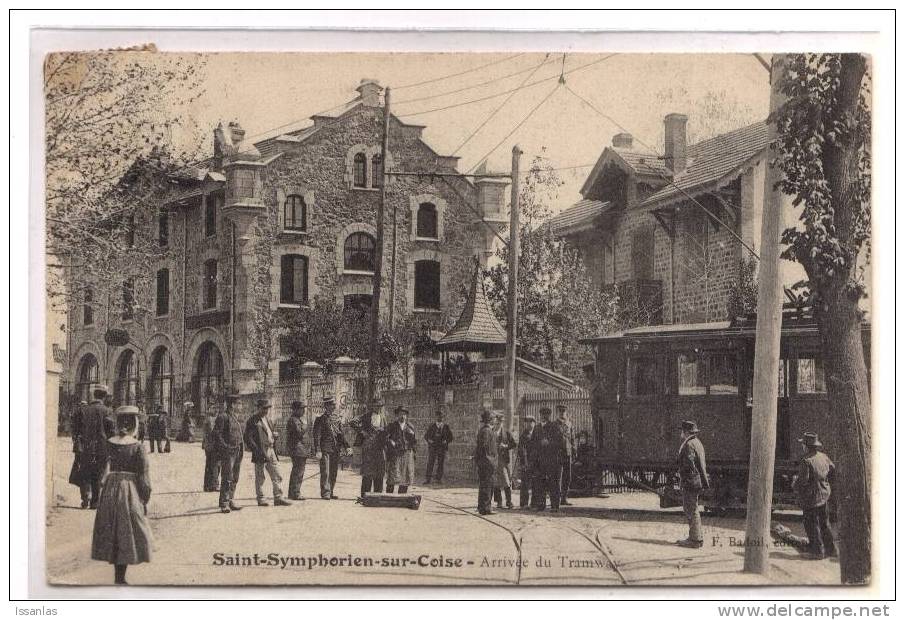 Saint Symphorien Sur Coise : Arrivée Du Tramway - Saint-Symphorien-sur-Coise