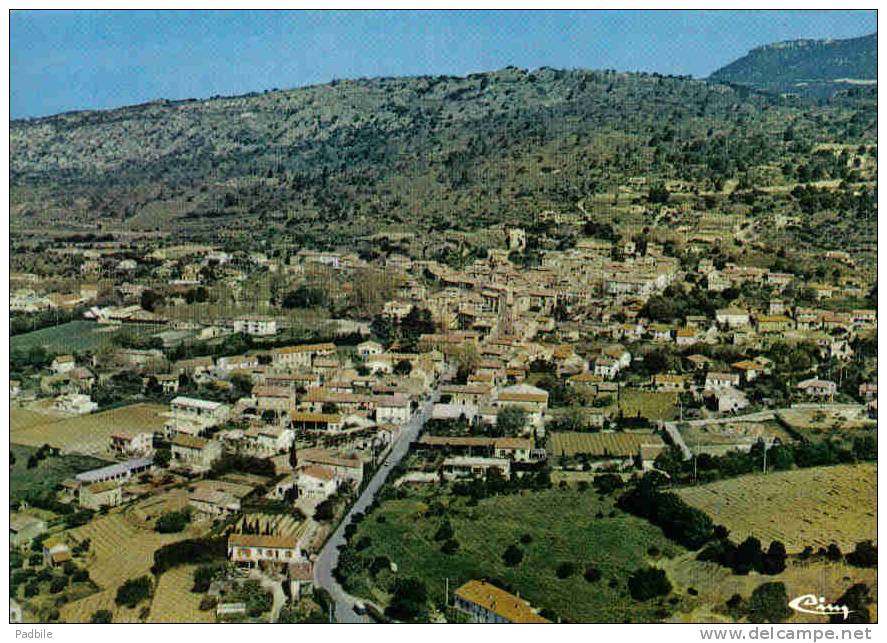 Carte Postale  84. Beaumes-de-Venise Et Les Dentelles De Montmirail Vue D'avion Trés Beau Plan - Beaumes De Venise