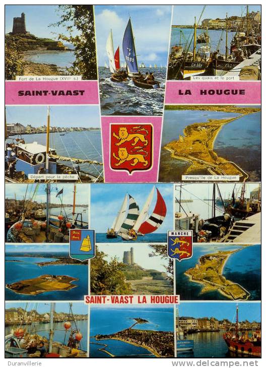 LOT DE 2 CARTES DE SAINT VAAST LA HOUGUE - Saint Vaast La Hougue