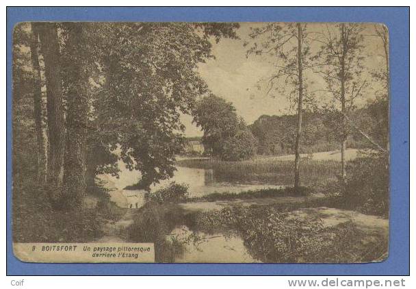 Postkaart Met Stempel BOSCHVOORDE / BOITSFORT Naar Kreigsefangenenkamp GUSTROW / DUITSLAND - Krijgsgevangenen