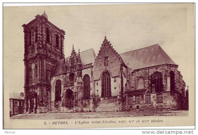 ARDENNES RETHEL L'Eglise Saint-Nicolas - Rethel