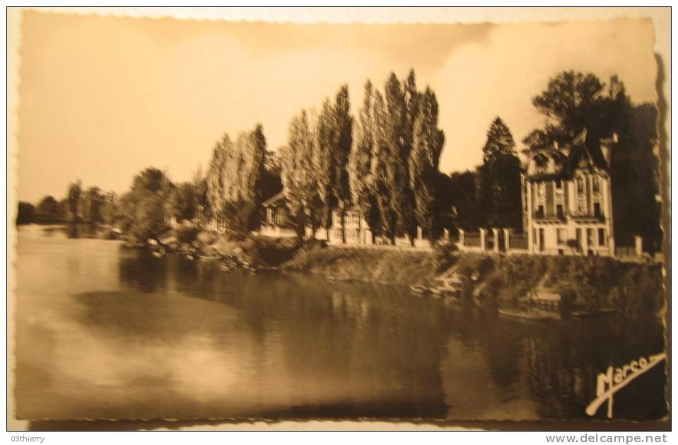 CPSM 94-CHENNEVRIERES SUR MARNE-LA VARENNE-PROMENADE DES ANGLAIS- - Chennevieres Sur Marne