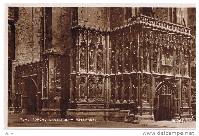 Canterbury  Porch Cathedral - Canterbury