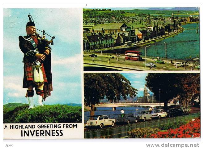 A HIGHLAND Greeting From INVERNESS - Inverness-shire