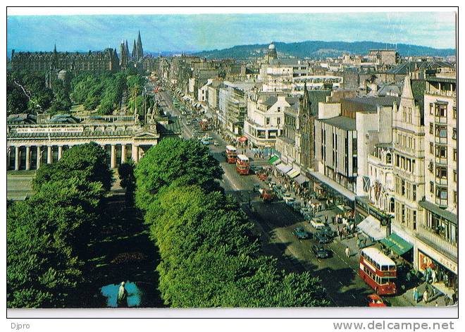 PRINCES STREET EDINBURGH - Midlothian/ Edinburgh