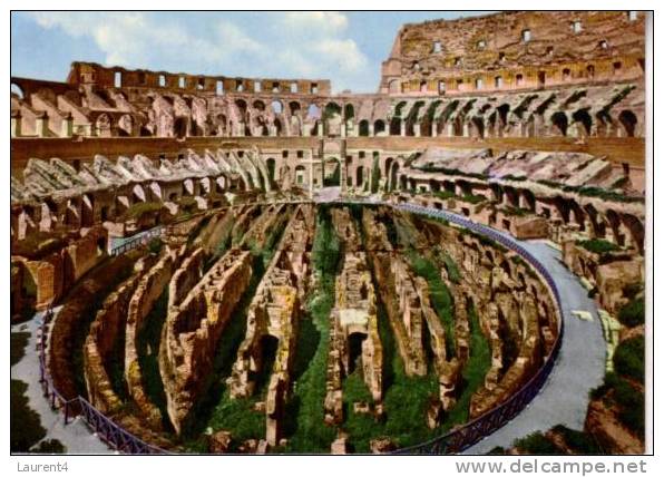 Carte Postale Antique De Rome - Old - Vintage Gladiator Postcards - Roma Colosseo - Histoire
