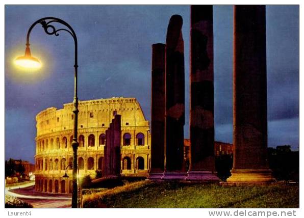 Carte Postale Antique De Rome - Old - Vintage Gladiator Postcards - Roma Colosseo - Histoire