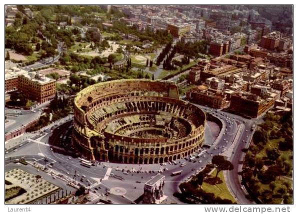 Carte Postale Antique De Rome - Old - Vintage Gladiator Postcards - Roma Colosseo - Histoire