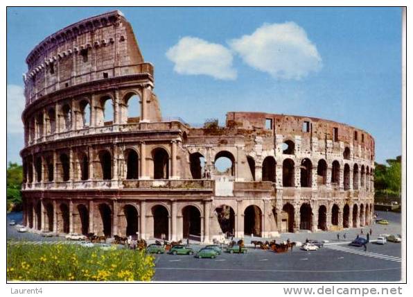 Carte Postale Antique De Rome - Old - Vintage Gladiator Postcards - Roma Colosseo - Histoire