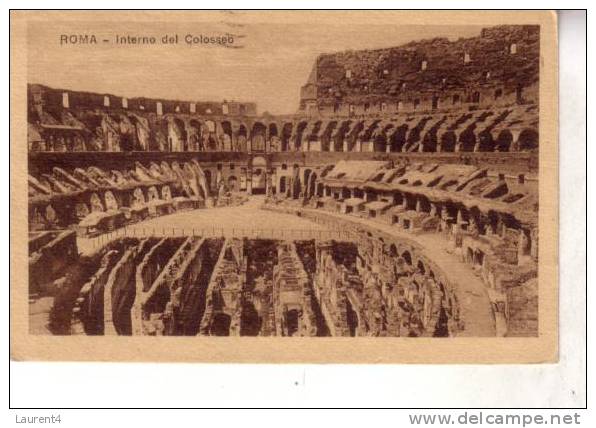 Carte Postale Antique De Rome - Old - Vintage Gladiator Postcards - Roma Colosseo - Histoire