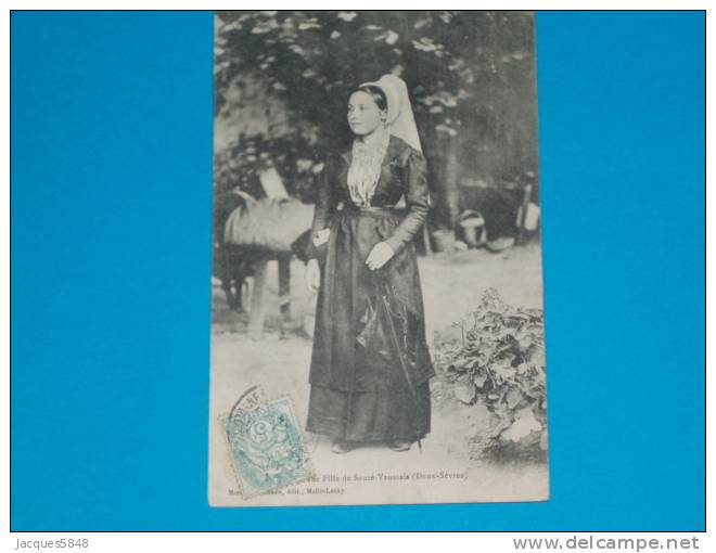 79) Sauzé-vaussais - Jeune Fille De Sauzé-vaussais - Année 1905 - EDID - Sauze Vaussais