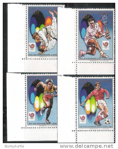 Central African Republic 1988 Summer Olympics Seoul MNH - Sommer 1988: Seoul