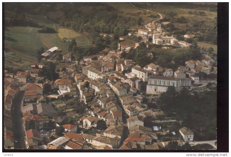 82..MONTAIGU DE QUERCY. VUE AERIENNE. .....CPSM...ECRITE.....!‹(•¿•)› - Montaigu De Quercy