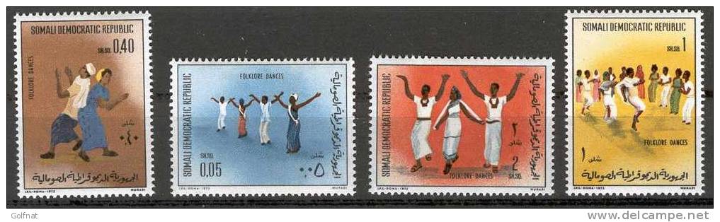 1972 SOMALIE DANSES FOLKLORIQUES 4 VAL - Dance