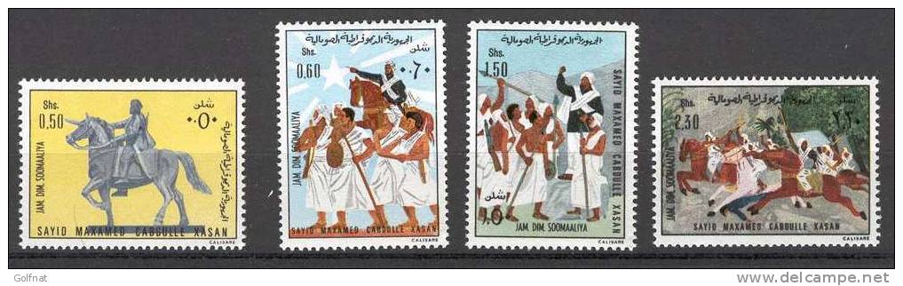 1976 SOMALIE Memorial Sayed Mohamed Abdulla Hassan 4 VAL - Somalië (1960-...)