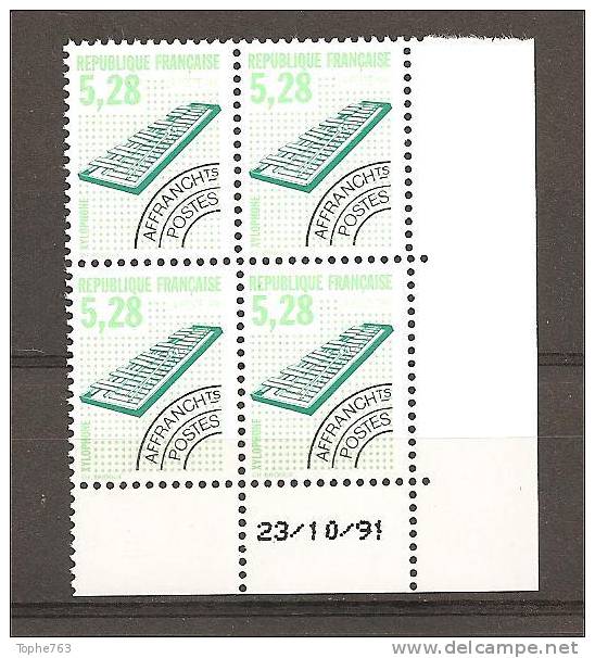 France Preobliteres 1992 N° 221 Bloc De 4** - 1989-2008