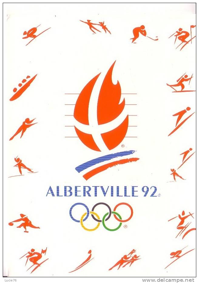 ALBERVILLE  1992  - Ville Olympique - Albertville