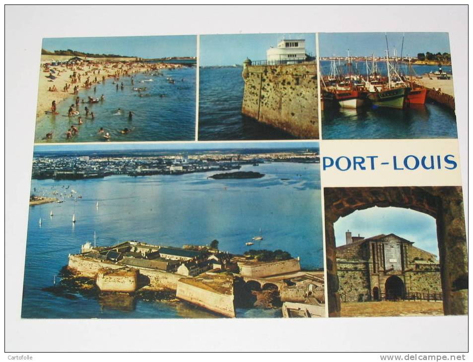 Lot 369 -1-  Carte Sur Port Louis - Port Louis