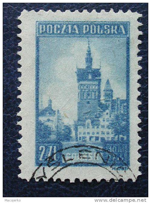 Pologne, 1945, Michel 411 Obl. - Gebraucht