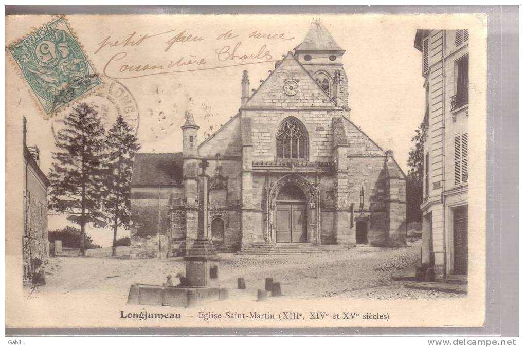 91 --- Longjumeau --- Eglise Saint - Martin - Longjumeau