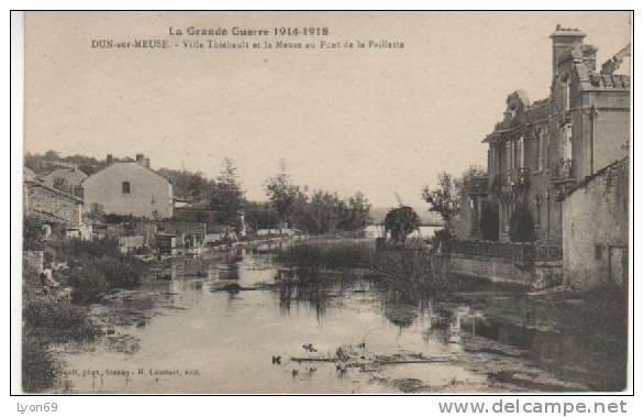 DUN SUR MEUSE GUERRE 1914 - Dun Sur Meuse