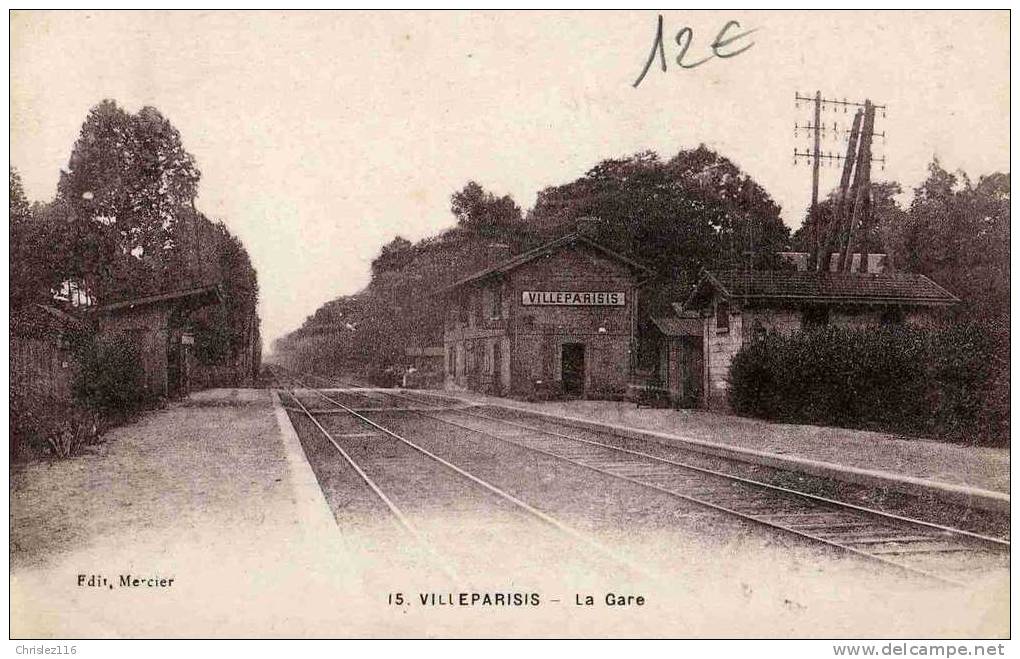 77 VILLEPARISIS La Gare  Superbe - Villeparisis