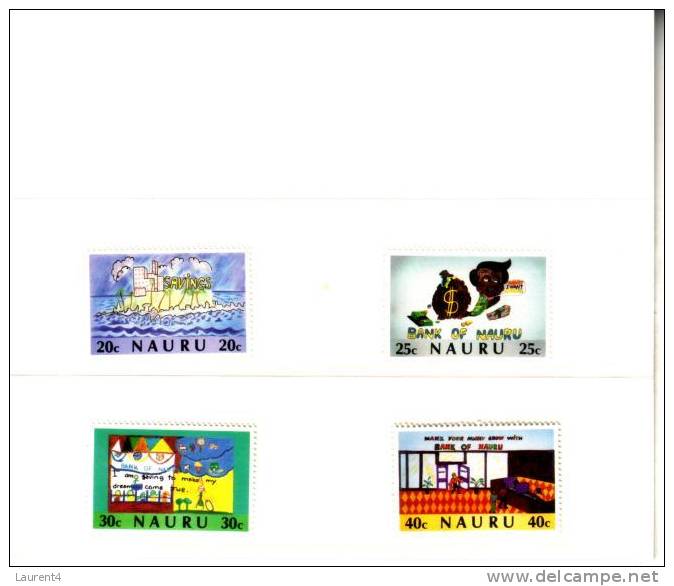 Presentation Pack Of Nauru Stamps - Timbres De L´ile De Nauru - Nauru