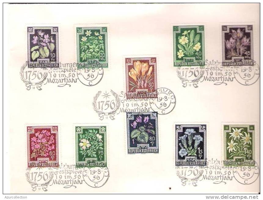 SERIE DE FLEURS - Maschinenstempel (EMA)