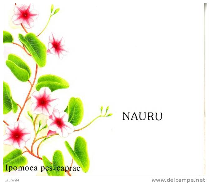 Presentation Pack Of Nauru Stamps - Timbres De L´ile De Nauru - Nauru