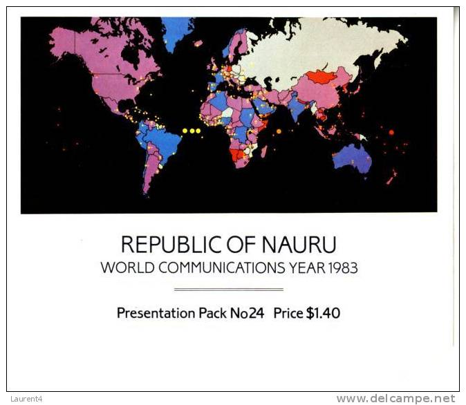 Presentation Pack Of Nauru Stamps - Timbres De L´ile De Nauru - Nauru