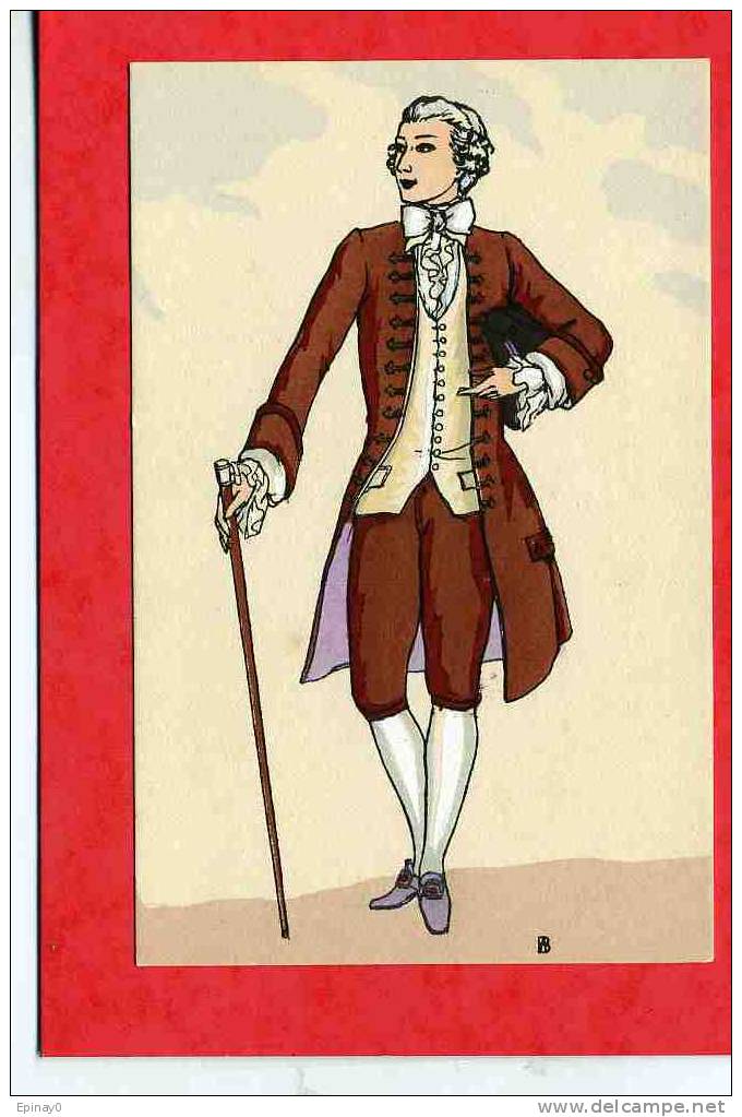 Illustrateur- ROUILLIER H ??? - Mode - Coiffure - Histoire Du Costume Français - Louis XV - 1771 - Rouillier