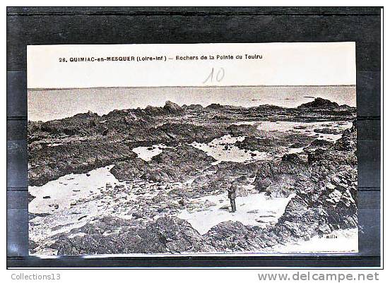 LOIRE ATLANTIQUE - Quimiac En Mesquer - Rochers De La Pointe Du Toulru - Sonstige & Ohne Zuordnung