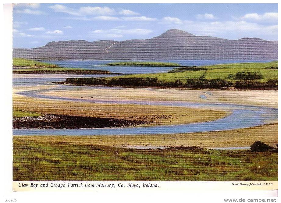 Clew Bay And CROAGH PATRICK From MULRANU, Co. MAYO, - Mayo