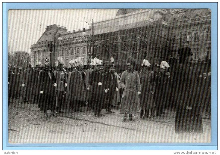KONING LEOPOLD II   FUNERAILLES DU ROI LEOPOLD II  EN 1909 - Personnages Célèbres
